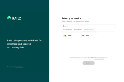 Railz Adds Shopify and Square Commerce Integrations